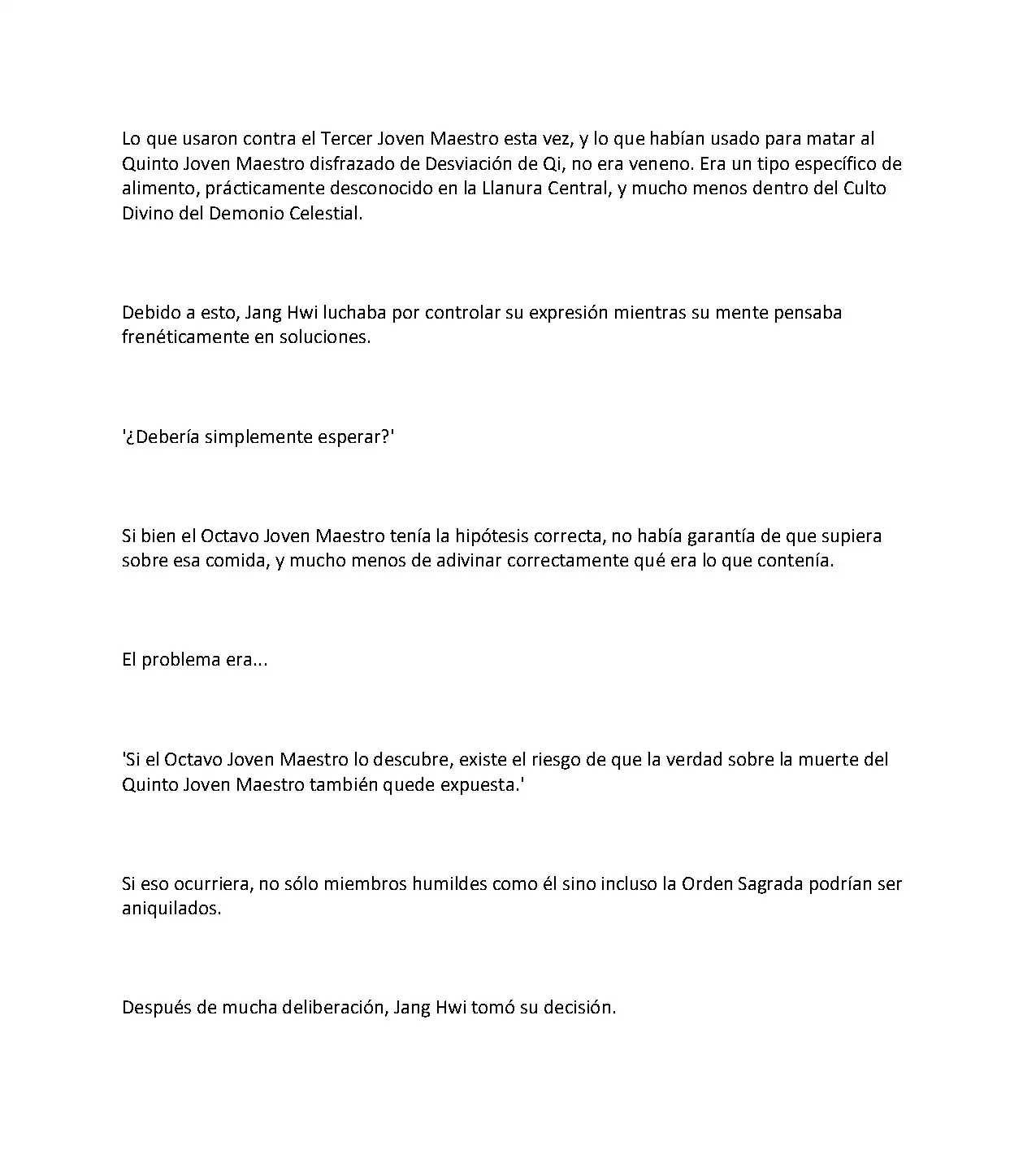 Obligado A Ser Demonio Celestial - Capítulo 45 - Página 8 - LectorTMOo