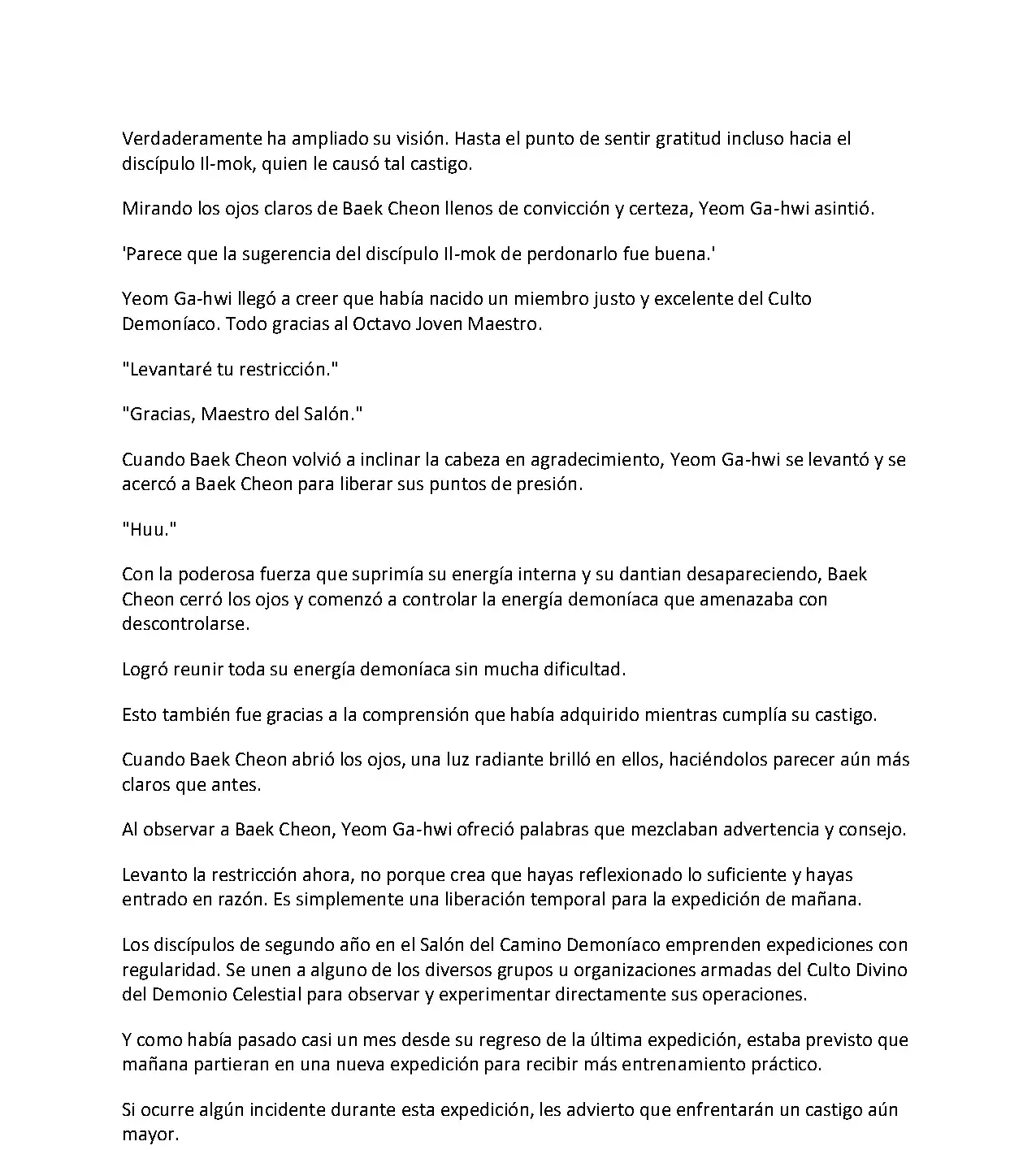 Obligado A Ser Demonio Celestial - Capítulo 88 - Página 4 - LectorTMOo