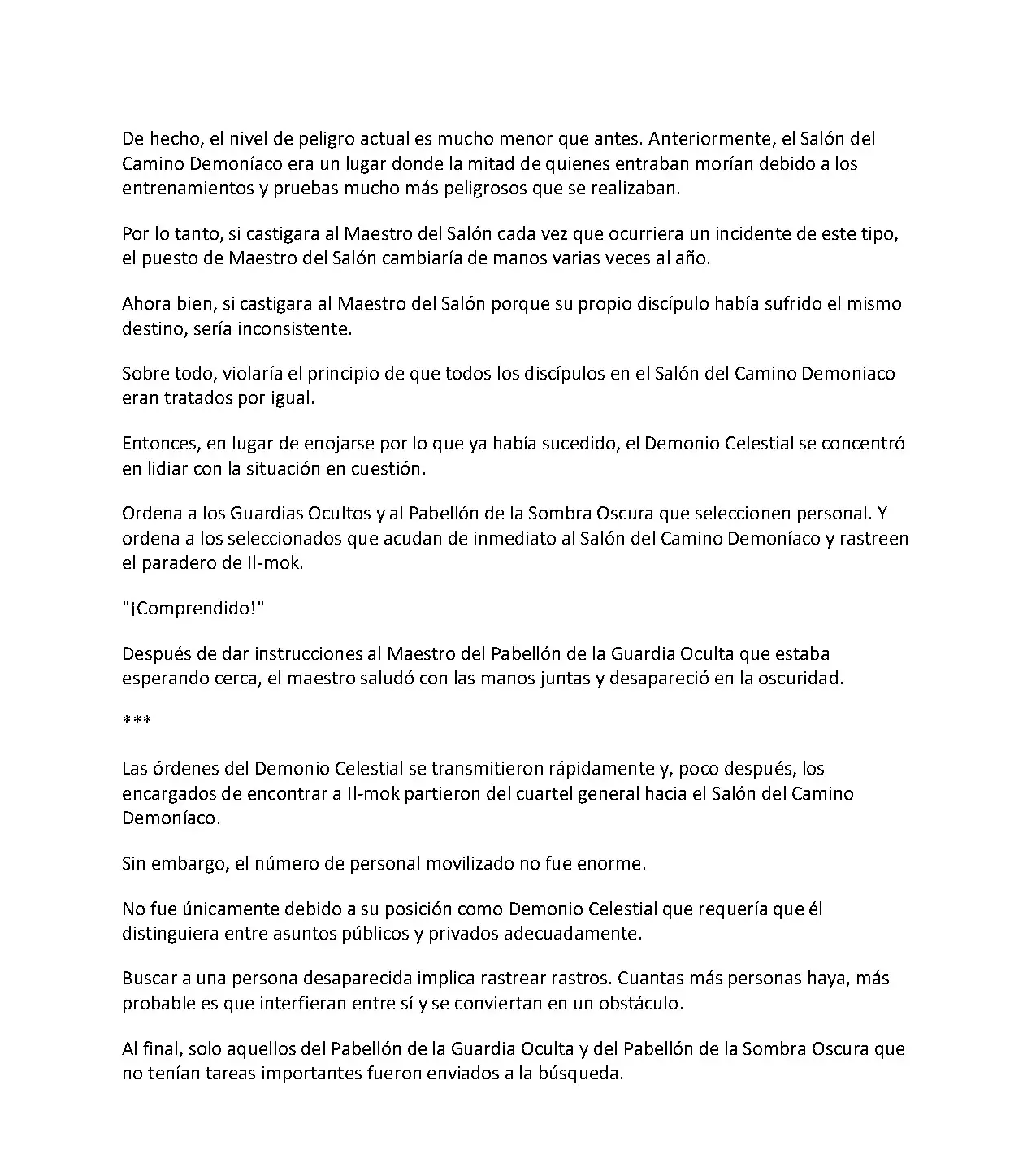 Obligado A Ser Demonio Celestial - Capítulo 93 - Página 3 - LectorTMOo