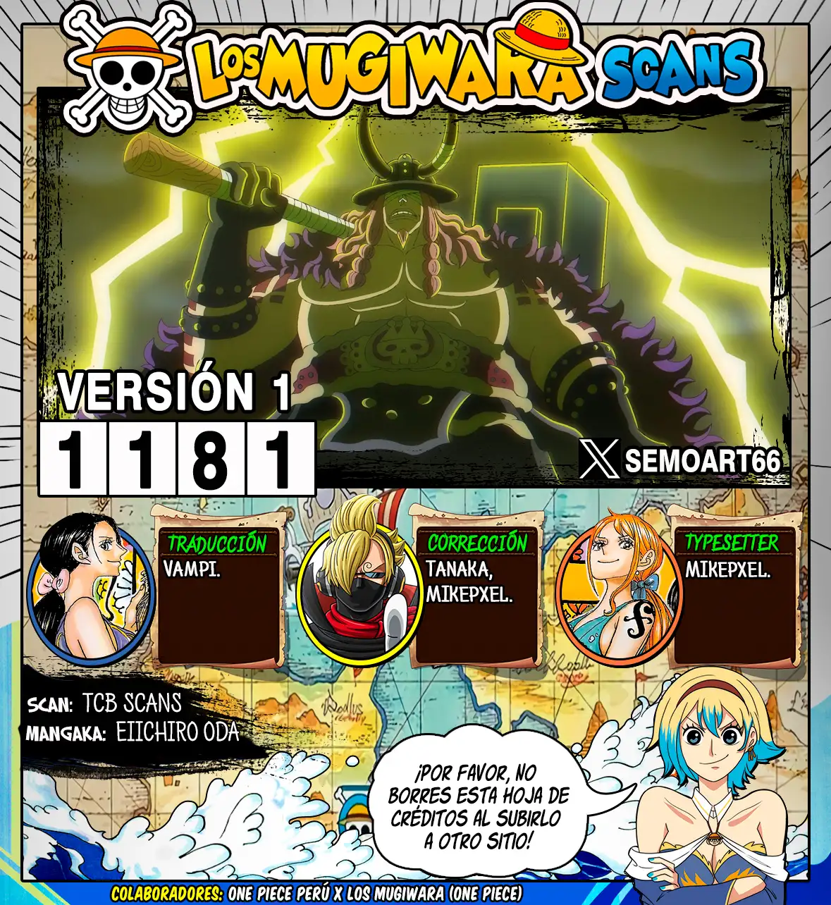 One Piece - Capítulo 1181 - Página 1 - LectorTMOo