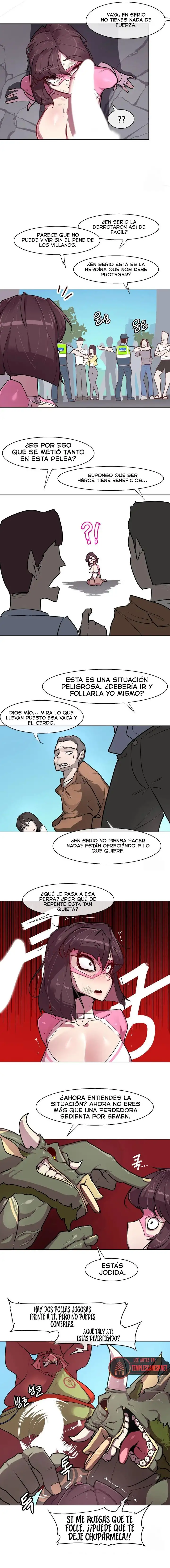 ¡El Secreto Revelado De la Heroina Pervertida! - Capítulo 4 - Página 5 - LectorTMOo