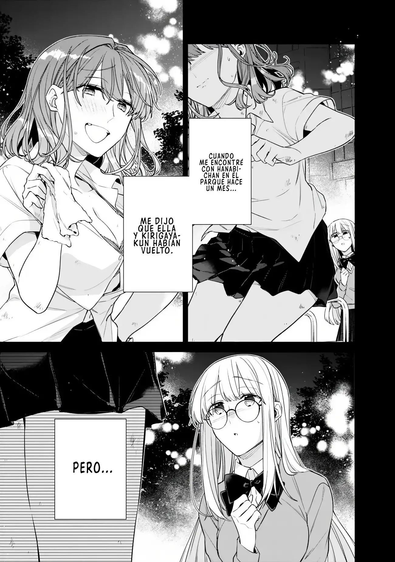 Osananajimi Kanojo no Morahara ga Hidoi n de Zetsuen Sengen Shite Yatta: Jibun Rashiku Ikiru Koto ni Shitara, Naze ka Tonari no Seki no Kakure Bishoujo kara Kokuhaku Sareta - Capítulo 50.2 - Página 8 - LectorTMOo