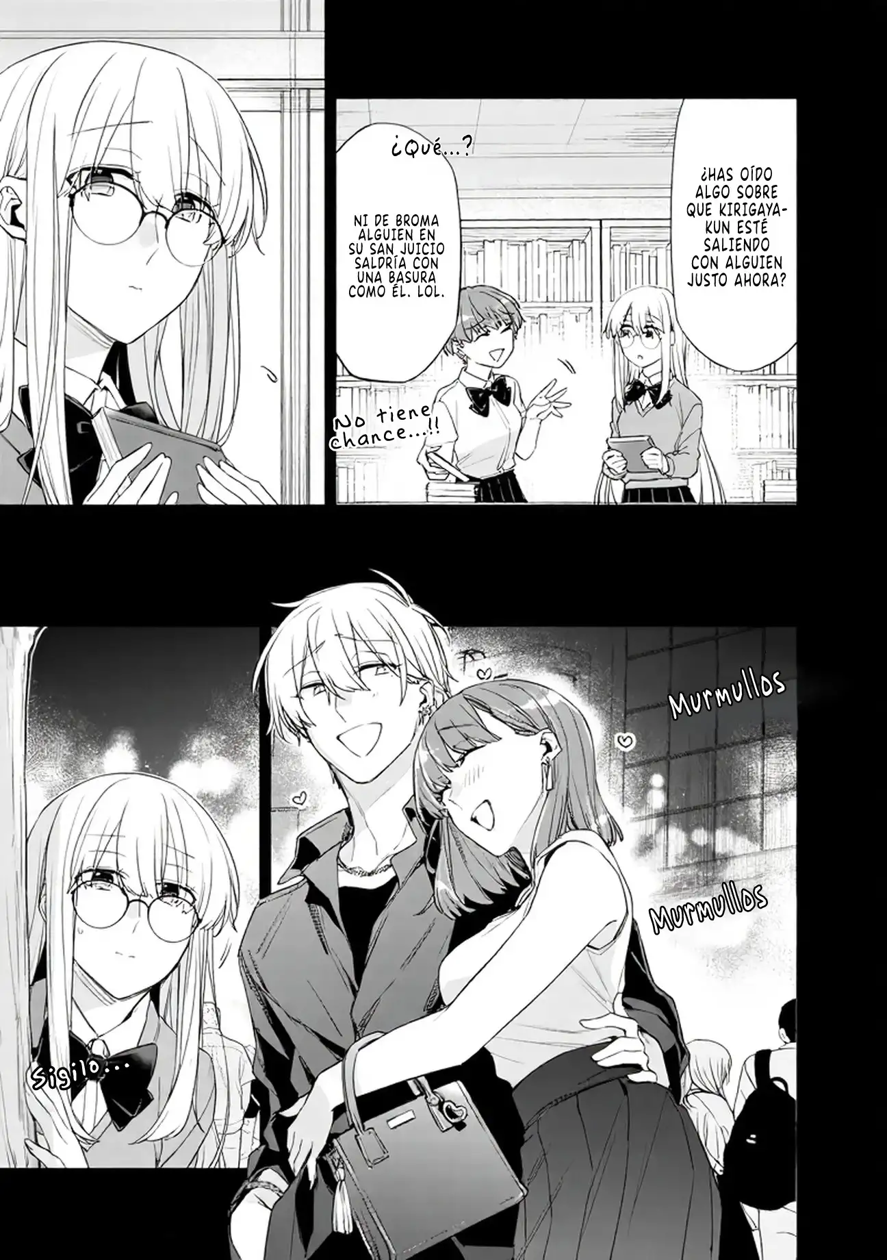 Osananajimi Kanojo no Morahara ga Hidoi n de Zetsuen Sengen Shite Yatta: Jibun Rashiku Ikiru Koto ni Shitara, Naze ka Tonari no Seki no Kakure Bishoujo kara Kokuhaku Sareta - Capítulo 50.2 - Página 12 - LectorTMOo