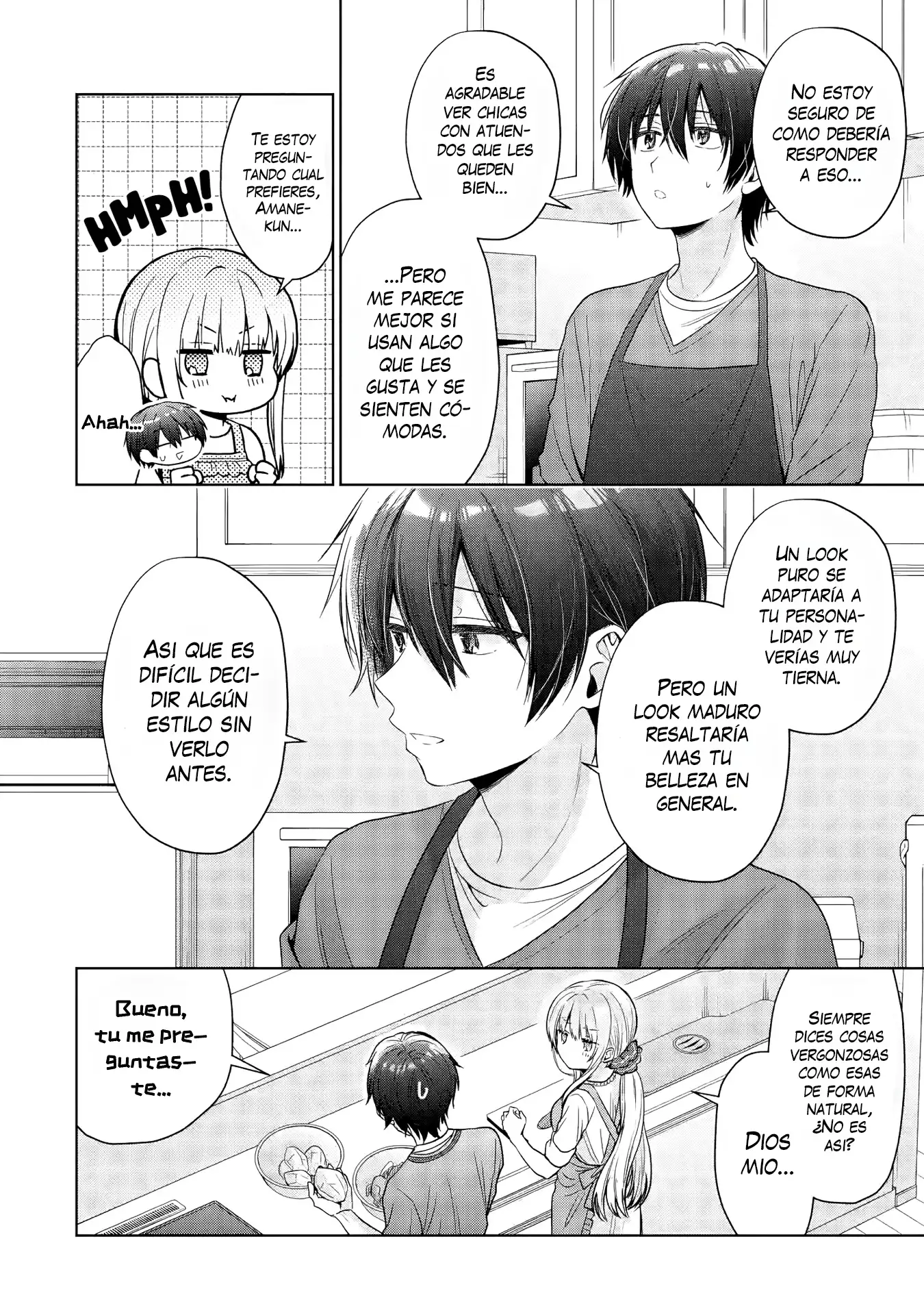 Otonari no Tenshi-sama ni Itsu no Ma ni ka Dame Ningen ni Sareteita Ken - Capítulo 27.4 - Página 5 - LectorTMOo