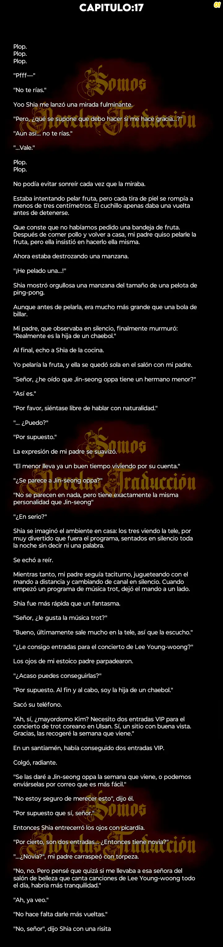 Pase la noche con la unica hija de una familia adinerada. (Novela) - Capítulo 17 - Página 2 - LectorTMOo