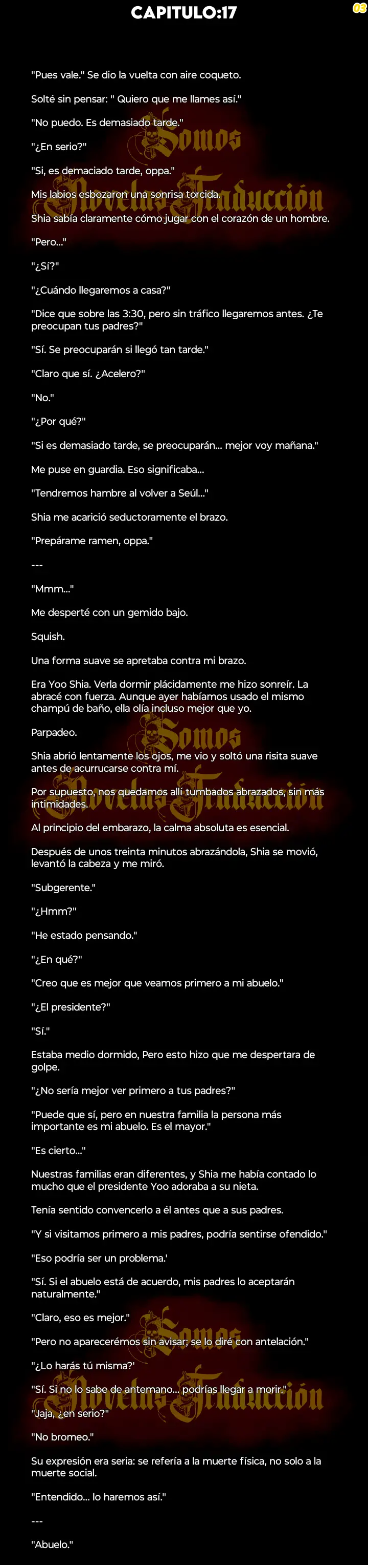 Pase la noche con la unica hija de una familia adinerada. (Novela) - Capítulo 17 - Página 4 - LectorTMOo