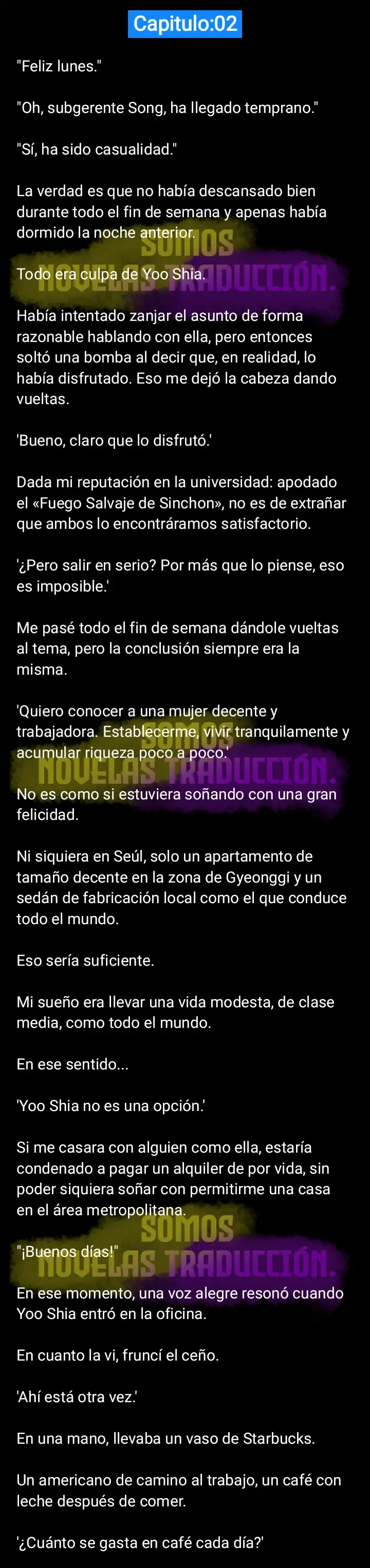 Pase la noche con la unica hija de una familia adinerada. (Novela) - Capítulo 2 - Página 2 - LectorTMOo