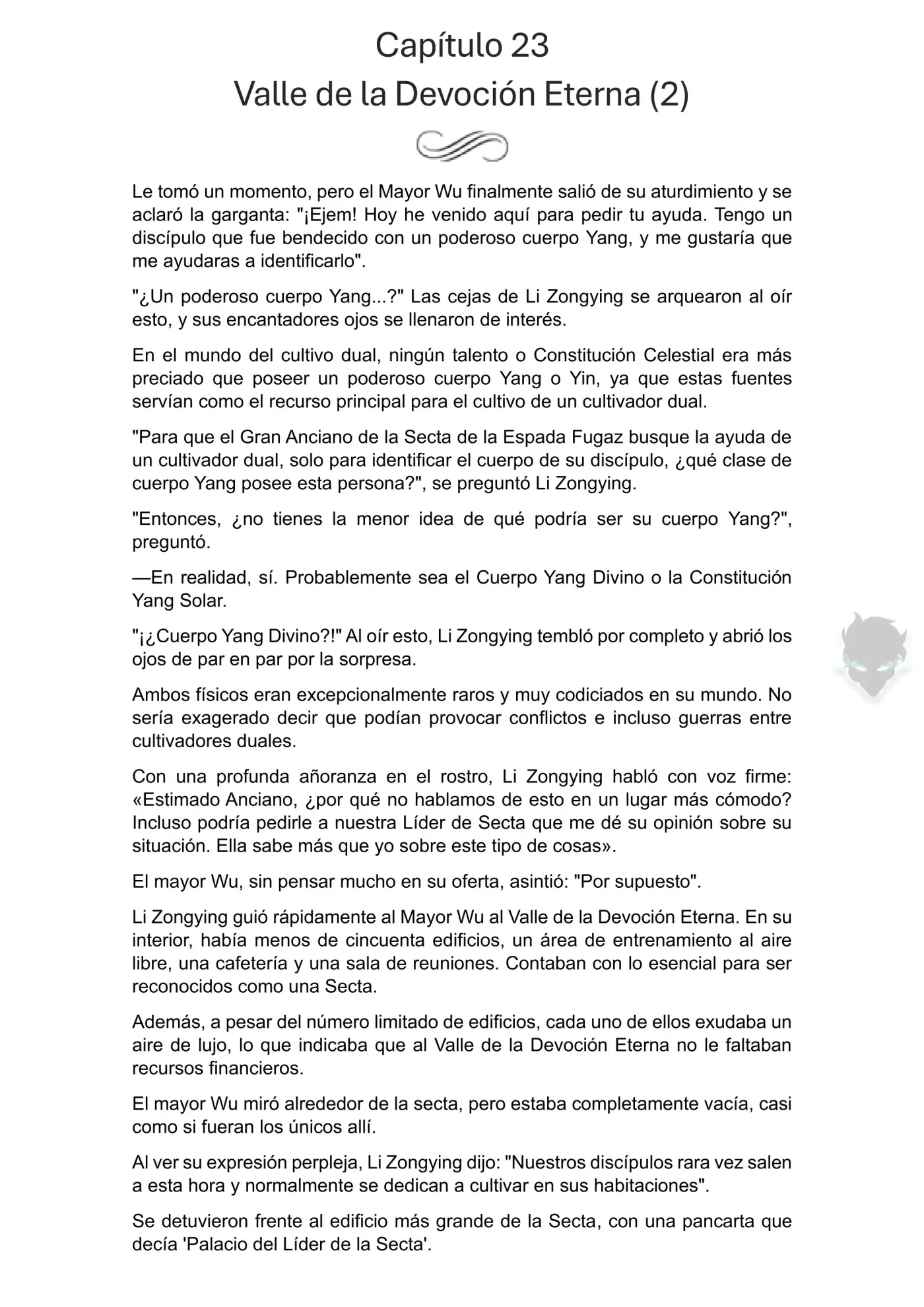 Path to Dual Cultivation (Novela) - Capítulo 23 - Página 2 - LectorTMOo