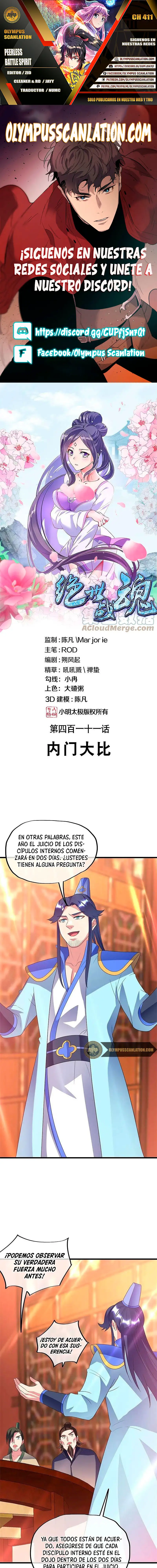Peerless Battle Spirit - Capítulo 411 - Página 1 - LectorTMOo
