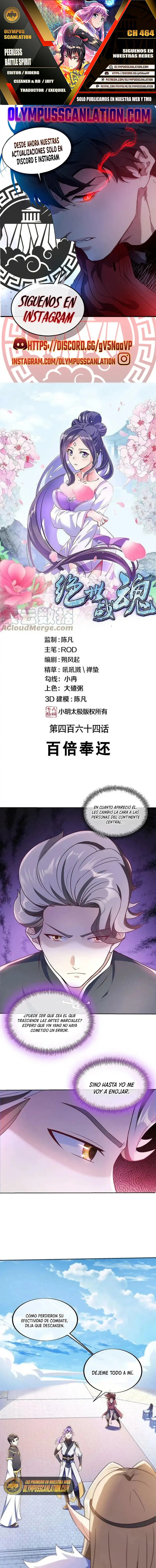 Peerless Battle Spirit - Capítulo 464 - Página 1 - LectorTMOo