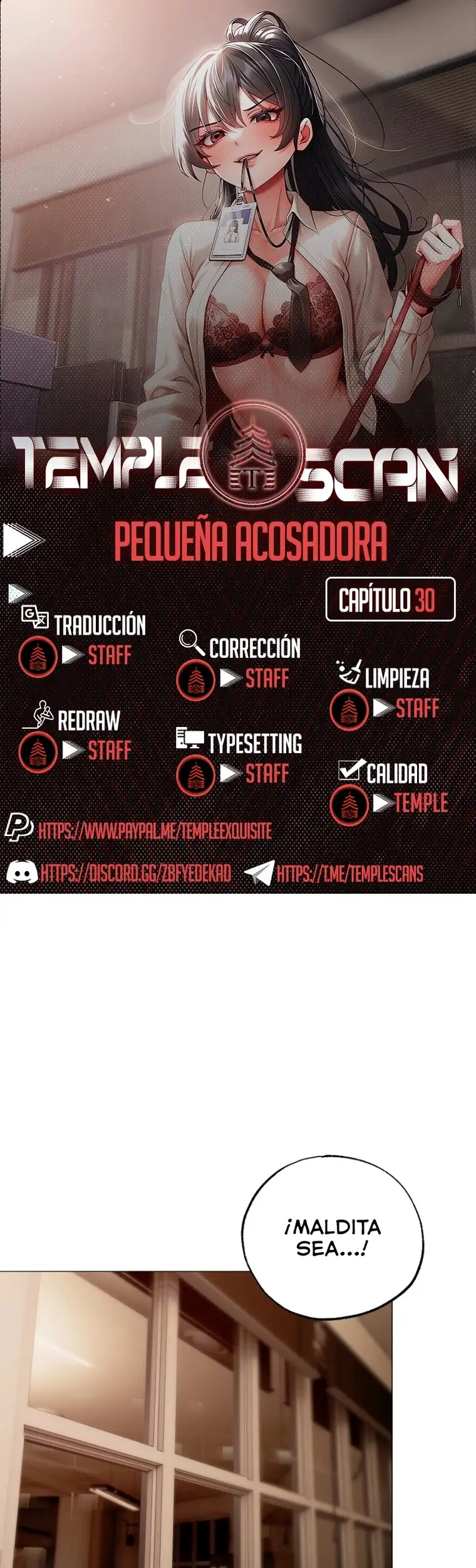 Pequeña Acosadora - Capítulo 30 - Página 1 - LectorTMOo