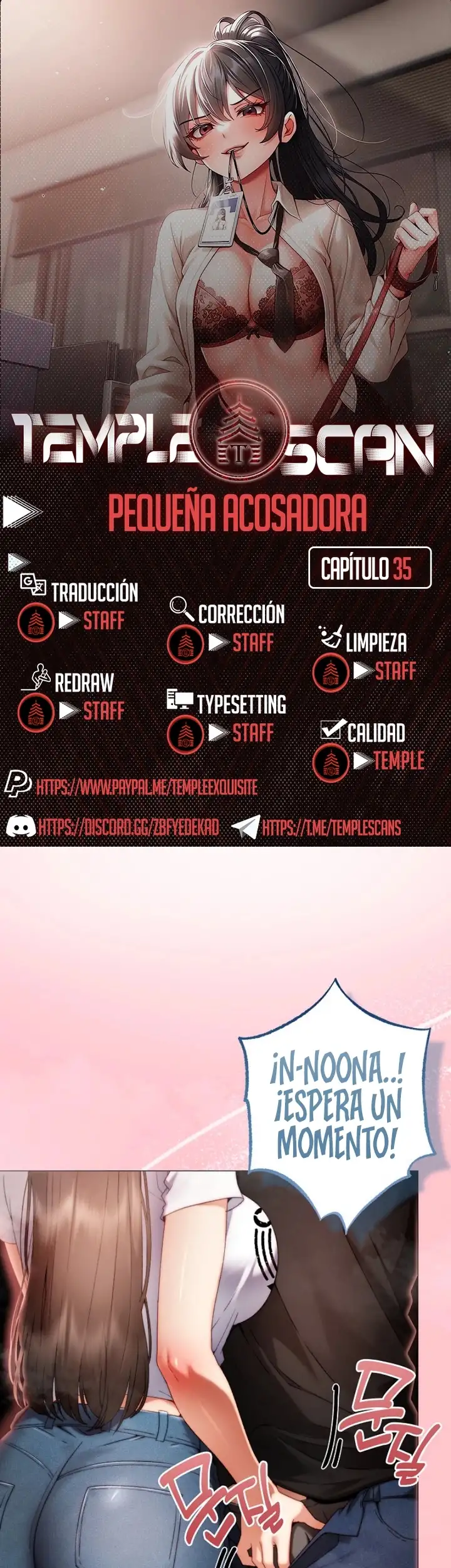 Pequeña Acosadora - Capítulo 35 - Página 1 - LectorTMOo