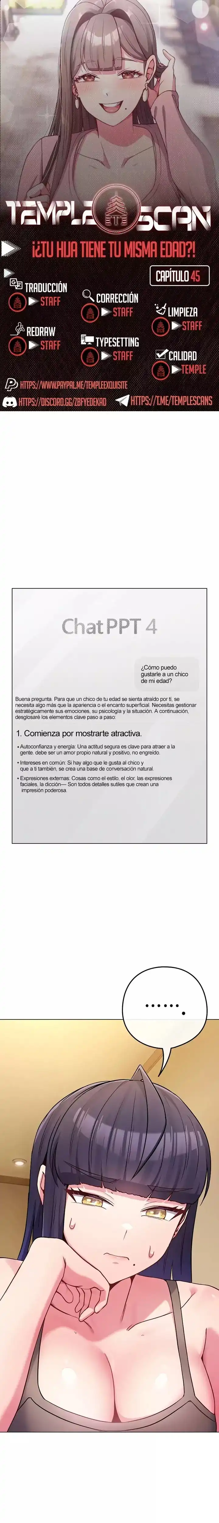 Pero, ¿¡Tienes la misma edad que mi hija?! - Capítulo 45 - Página 1 - LectorTMOo