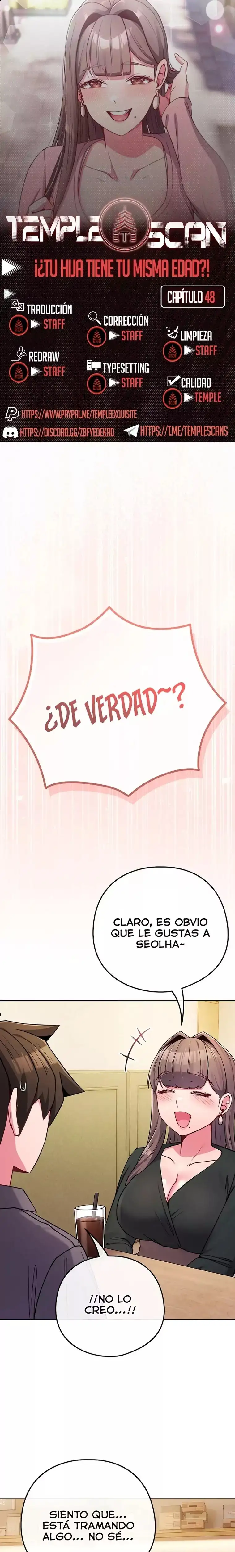 Pero, ¿¡Tienes la misma edad que mi hija?! - Capítulo 48 - Página 1 - LectorTMOo