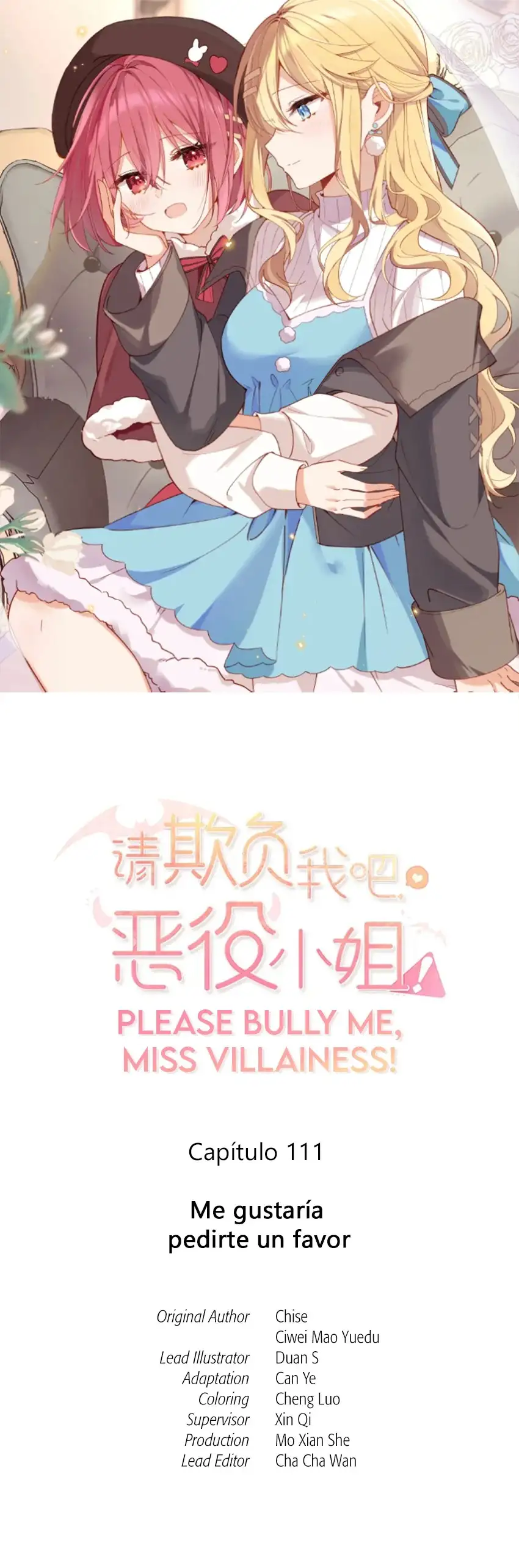 Please Bully Me, Miss Villainess! - Capítulo 111 - Página 1 - LectorTMOo
