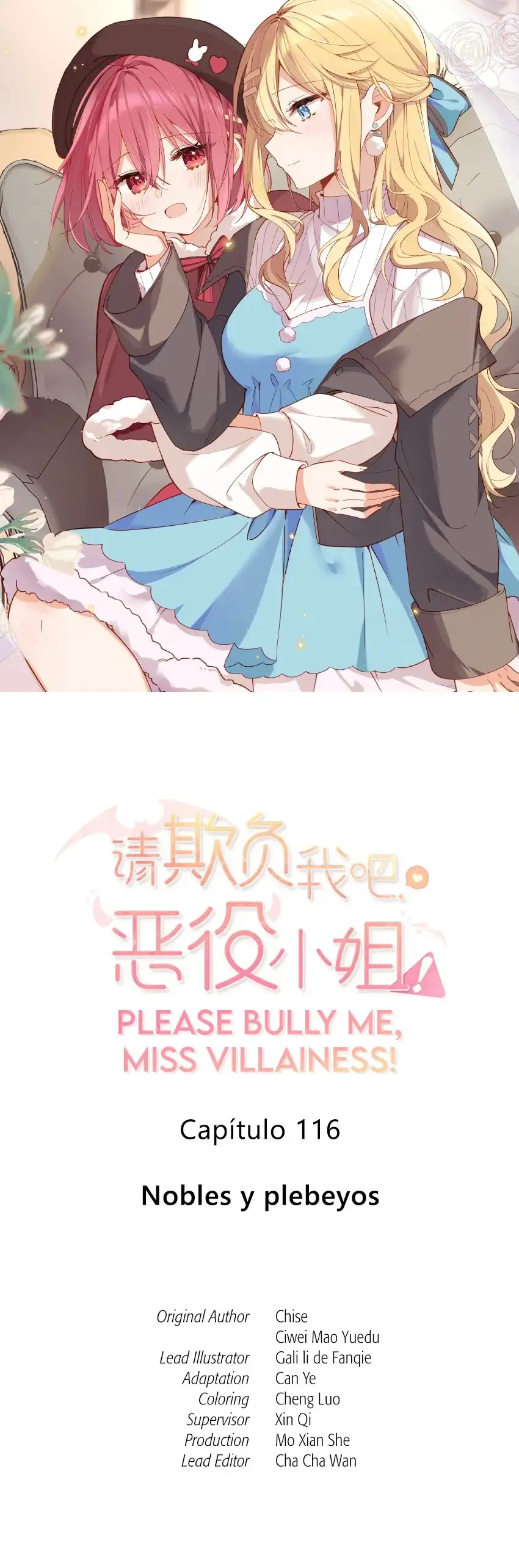 Please Bully Me, Miss Villainess! - Capítulo 116 - Página 1 - LectorTMOo