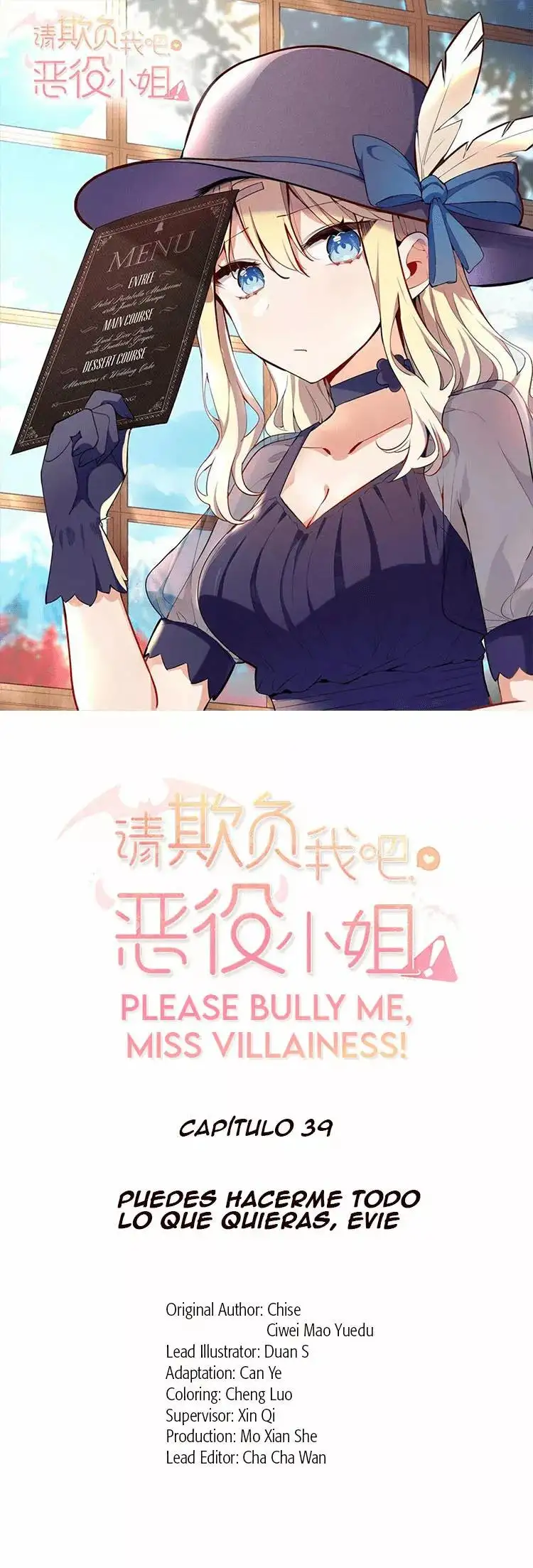 Please Bully Me, Miss Villainess! - Capítulo 39 - Página 1 - LectorTMOo