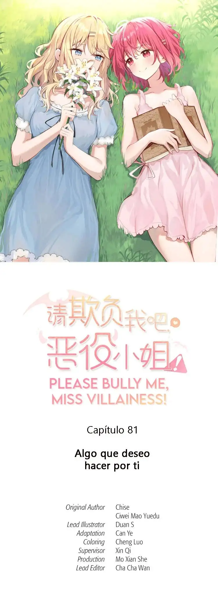 Please Bully Me, Miss Villainess! - Capítulo 81 - Página 1 - LectorTMOo