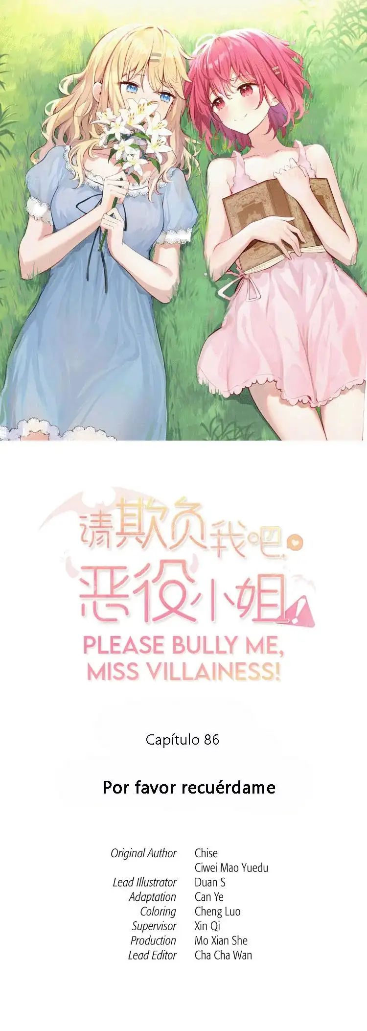 Please Bully Me, Miss Villainess! - Capítulo 86 - Página 1 - LectorTMOo