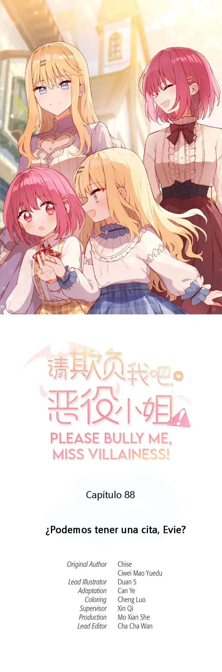 Please Bully Me, Miss Villainess! - Capítulo 88 - Página 1 - LectorTMOo
