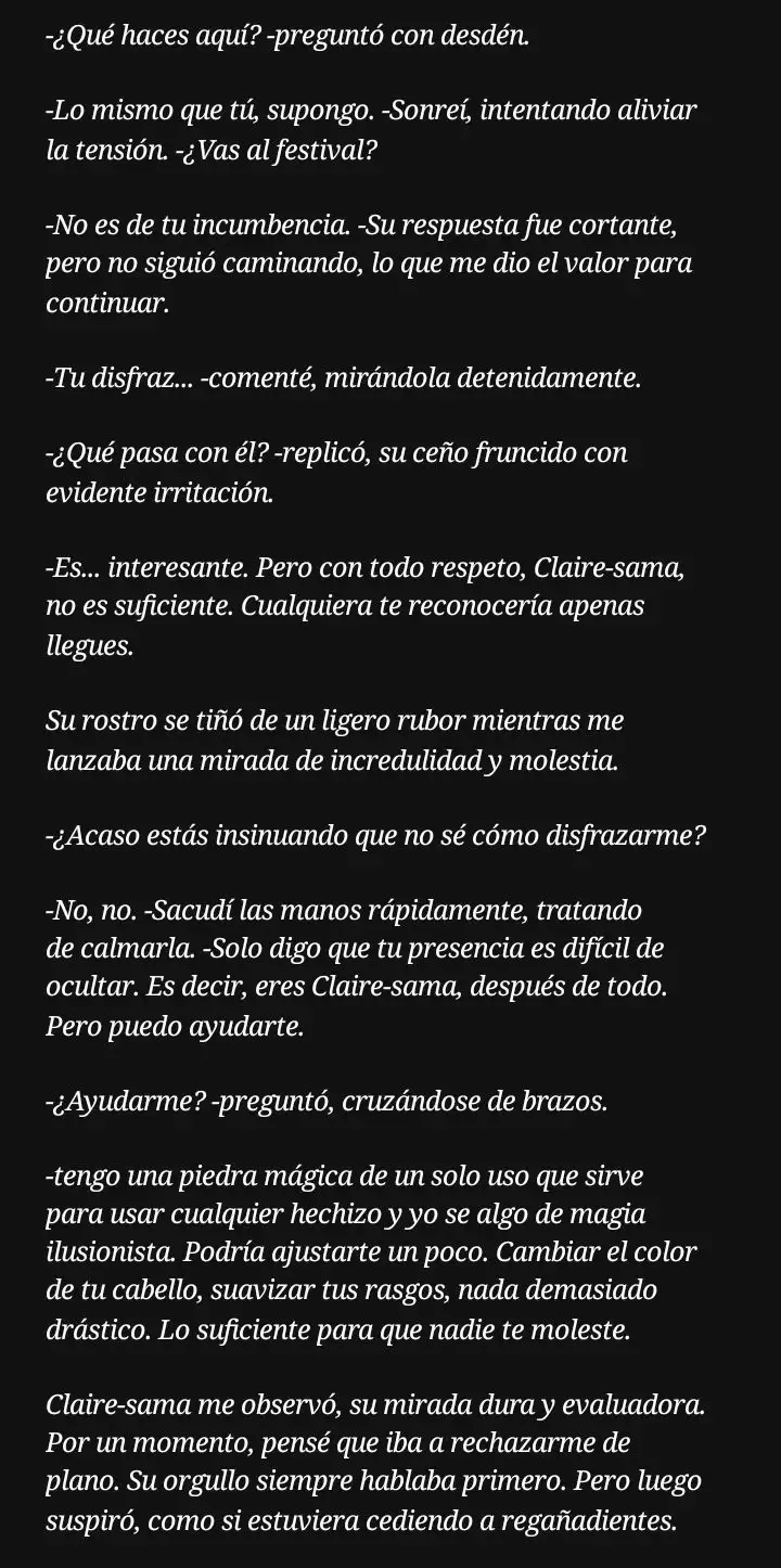 ¡Por Favor Dame Cariño Mi dulce Villana! (Novela) - Capítulo 4 - Página 4 - LectorTMOo