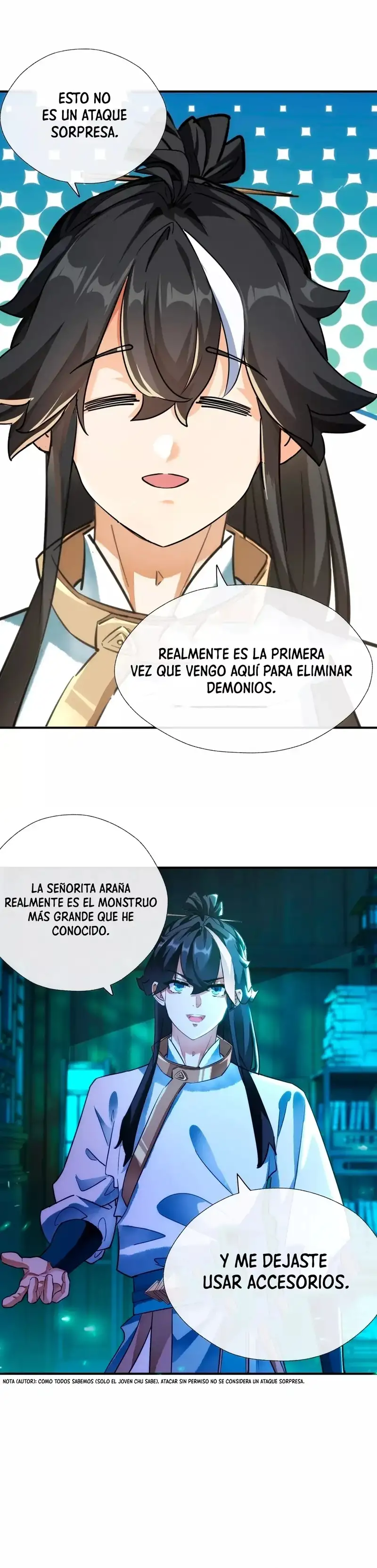 ¡Por favor mata al demonio! ¡Joven maestro! - Capítulo 1 - Página 20 - LectorTMOo