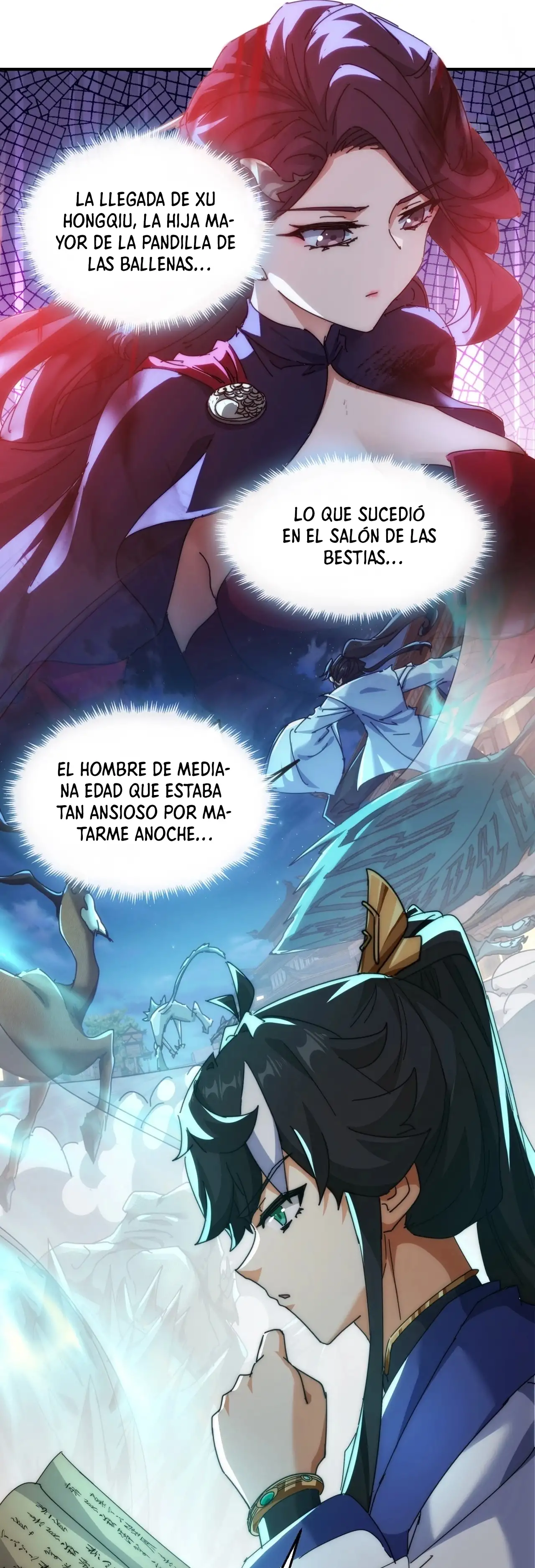 ¡Por favor mata al demonio! ¡Joven maestro! - Capítulo 100 - Página 8 - LectorTMOo