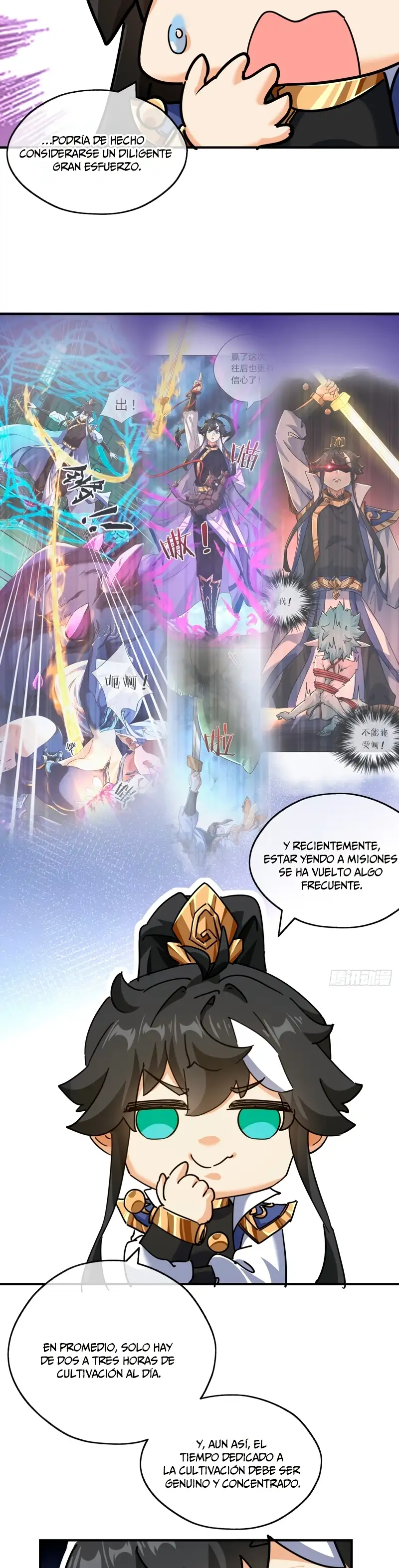 ¡Por favor mata al demonio! ¡Joven maestro! - Capítulo 21 - Página 10 - LectorTMOo