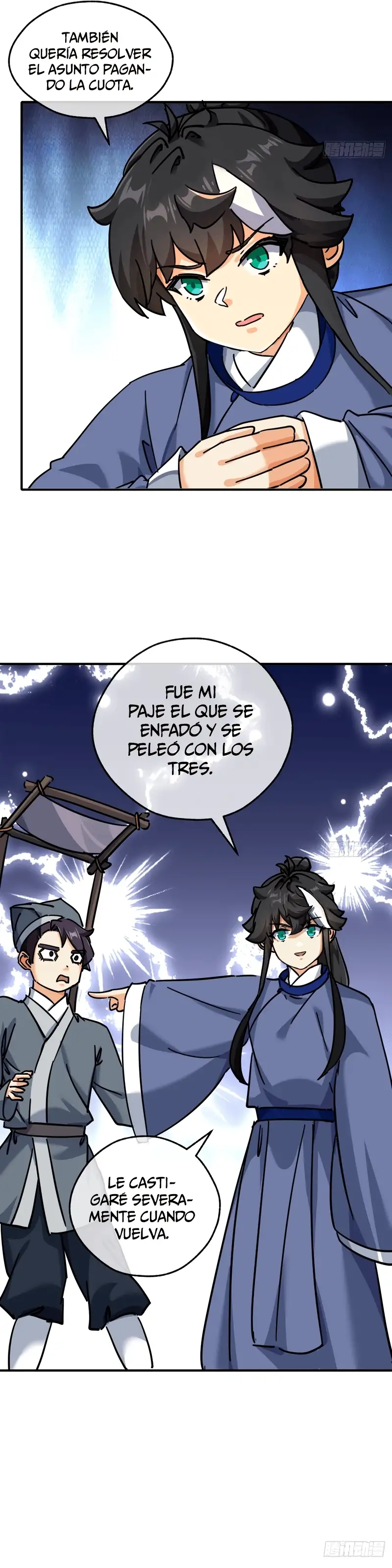¡Por favor mata al demonio! ¡Joven maestro! - Capítulo 28 - Página 18 - LectorTMOo
