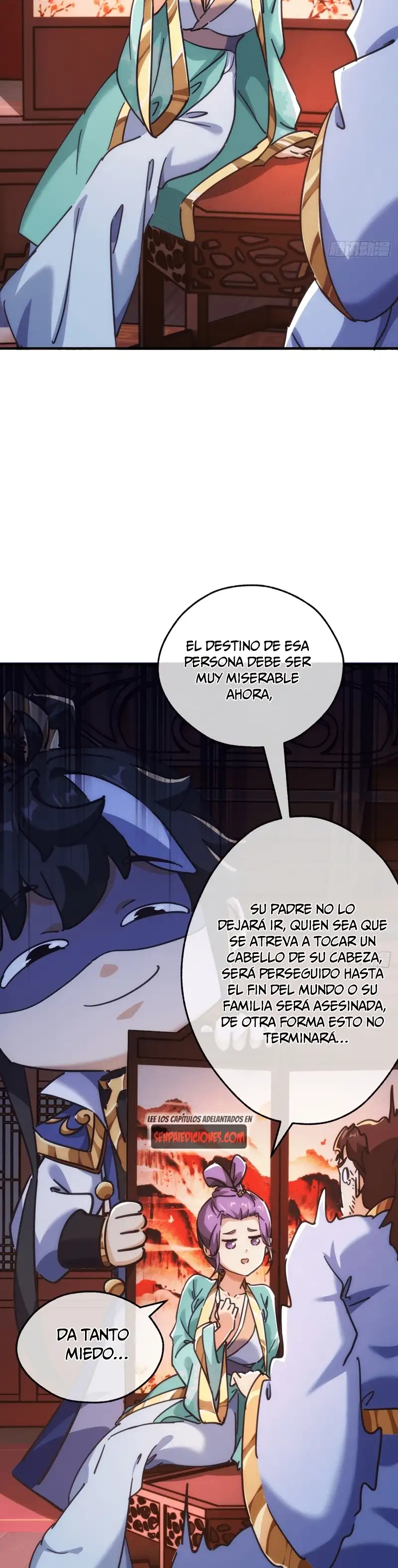 ¡Por favor mata al demonio! ¡Joven maestro! - Capítulo 36 - Página 8 - LectorTMOo
