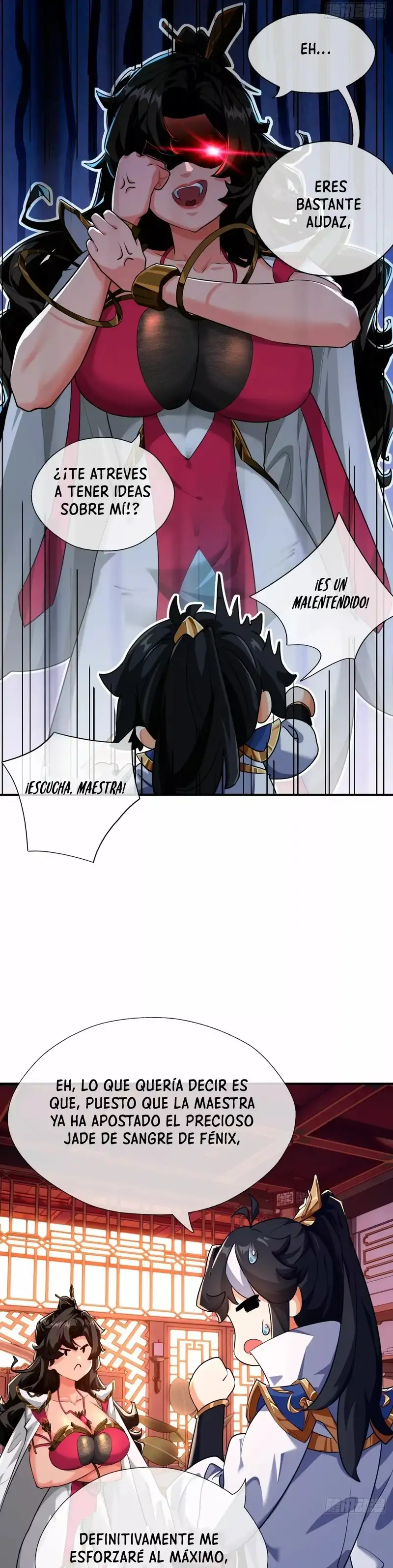 ¡Por favor mata al demonio! ¡Joven maestro! - Capítulo 4 - Página 8 - LectorTMOo