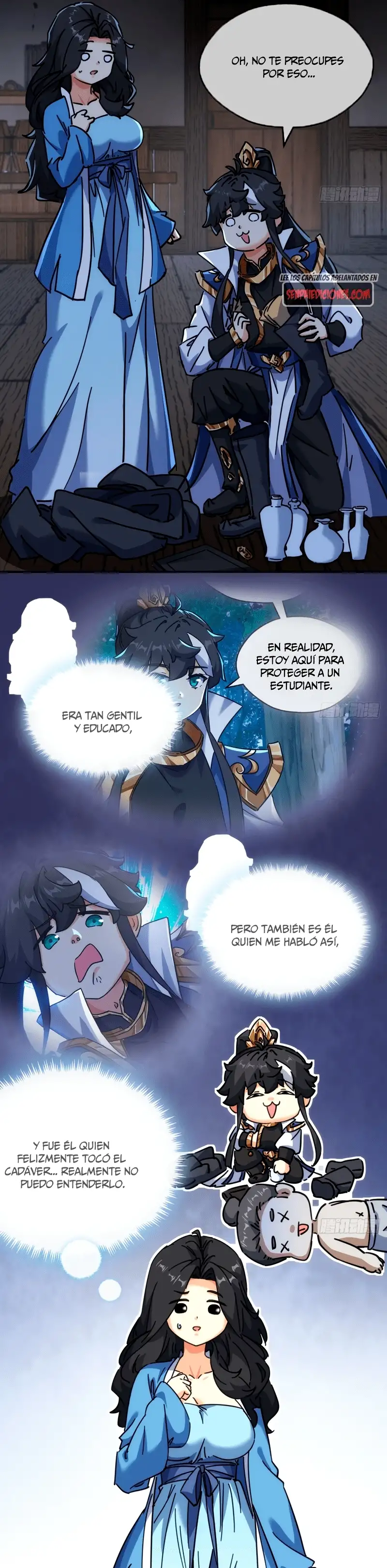 ¡Por favor mata al demonio! ¡Joven maestro! - Capítulo 45 - Página 4 - LectorTMOo