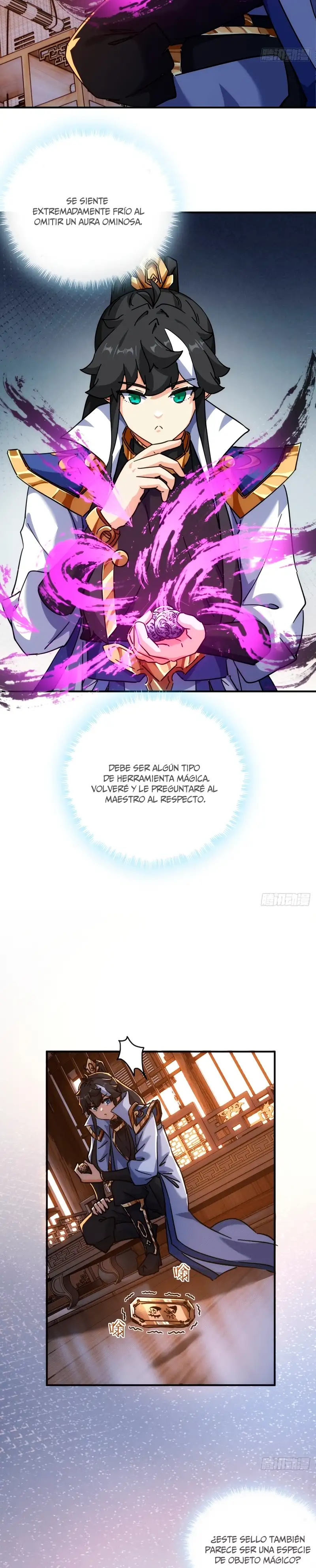 ¡Por favor mata al demonio! ¡Joven maestro! - Capítulo 46 - Página 5 - LectorTMOo