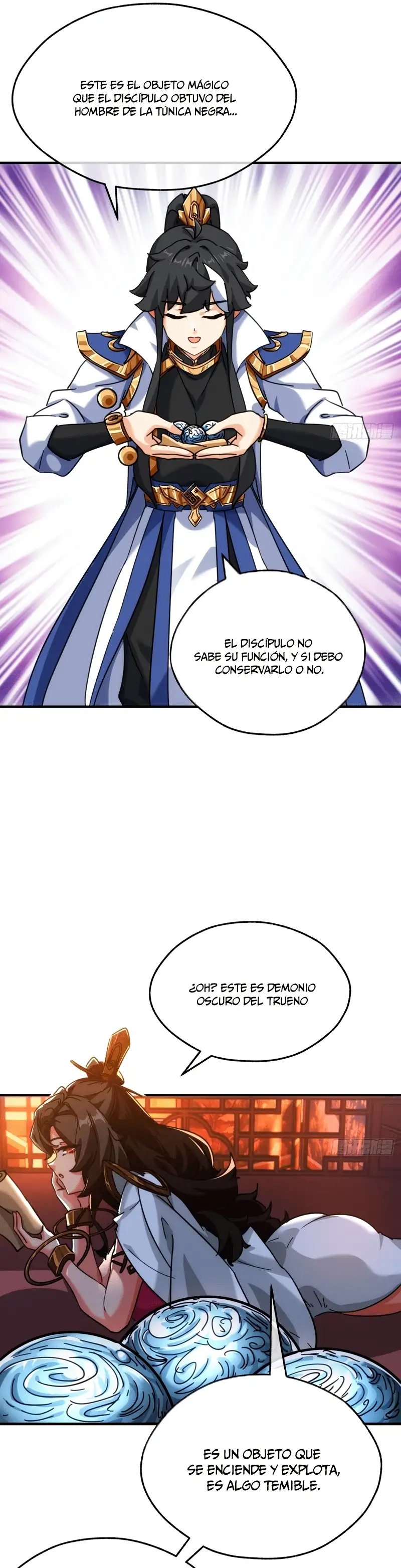 ¡Por favor mata al demonio! ¡Joven maestro! - Capítulo 46 - Página 18 - LectorTMOo