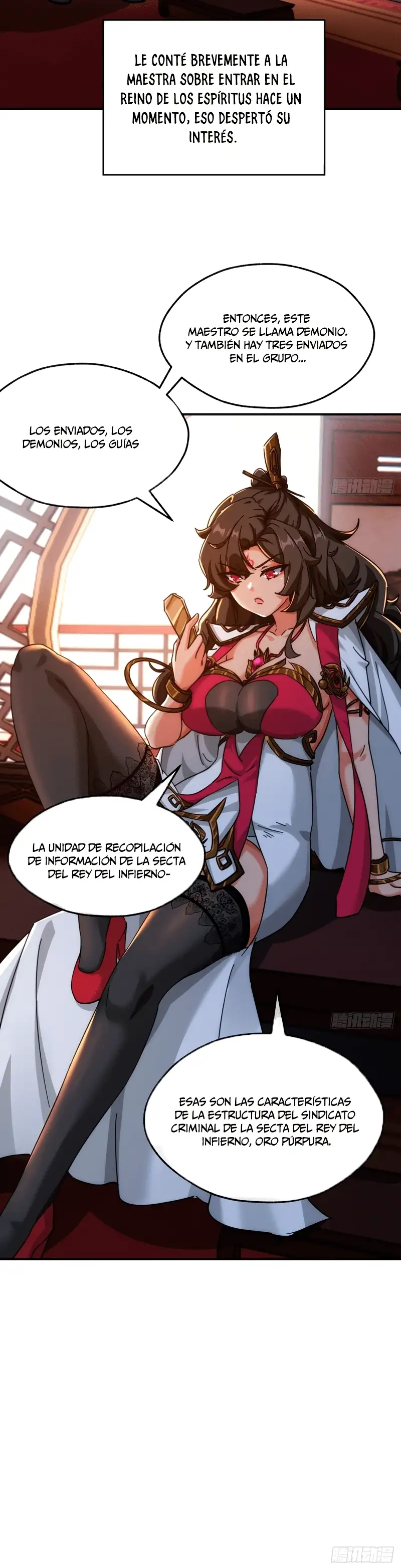 ¡Por favor mata al demonio! ¡Joven maestro! - Capítulo 46 - Página 20 - LectorTMOo