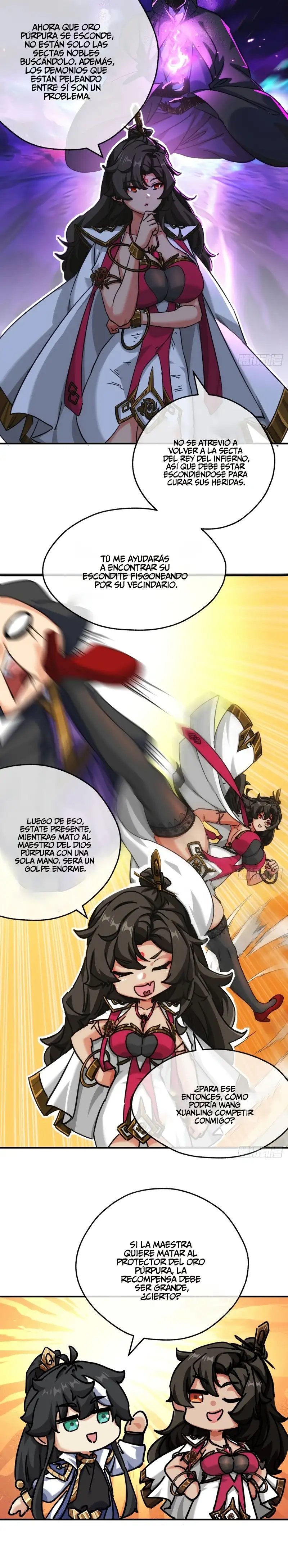 ¡Por favor mata al demonio! ¡Joven maestro! - Capítulo 47 - Página 4 - LectorTMOo