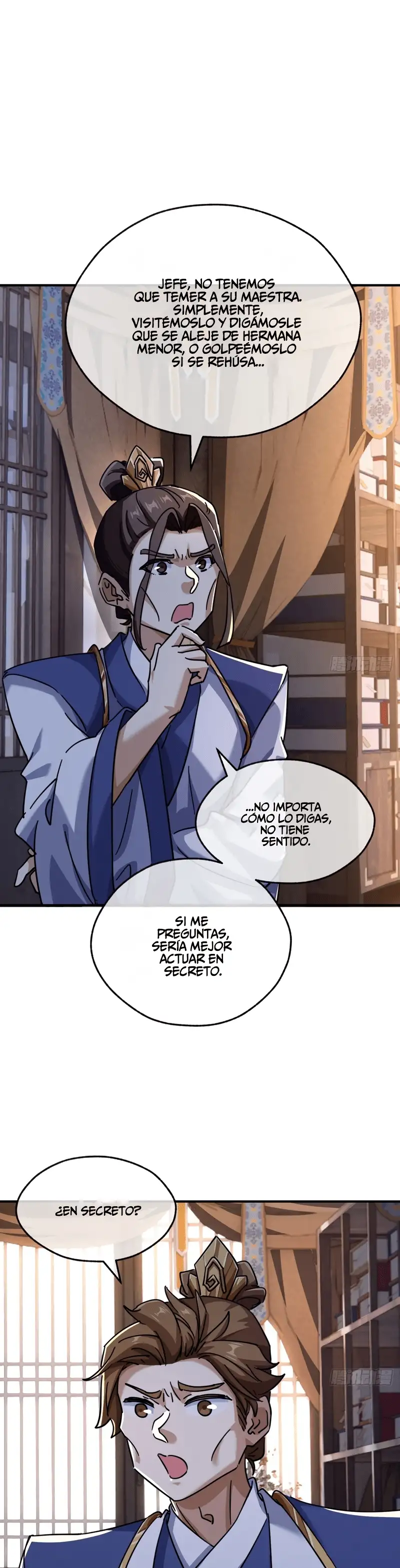 ¡Por favor mata al demonio! ¡Joven maestro! - Capítulo 47 - Página 9 - LectorTMOo
