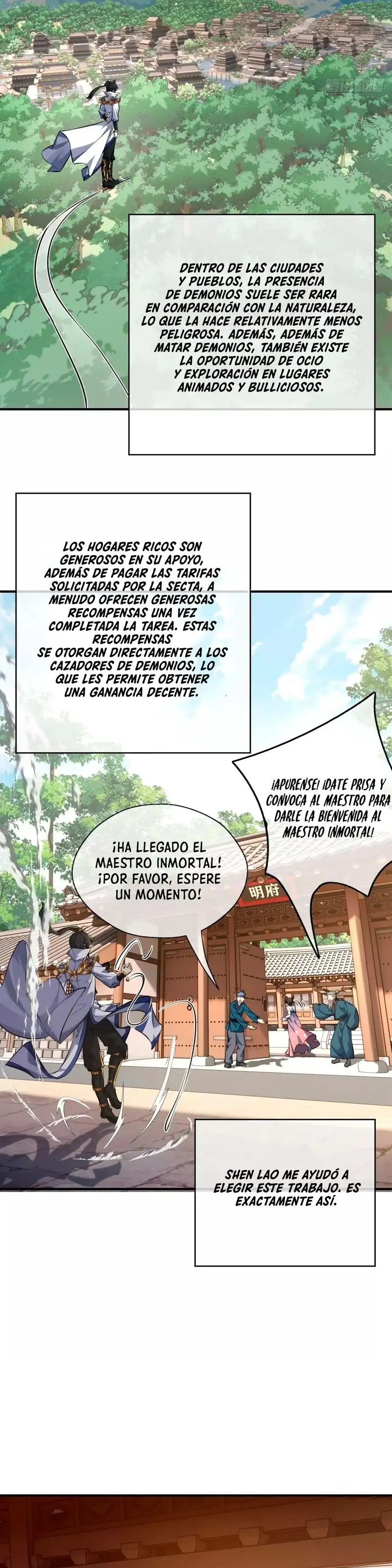 ¡Por favor mata al demonio! ¡Joven maestro! - Capítulo 5 - Página 5 - LectorTMOo