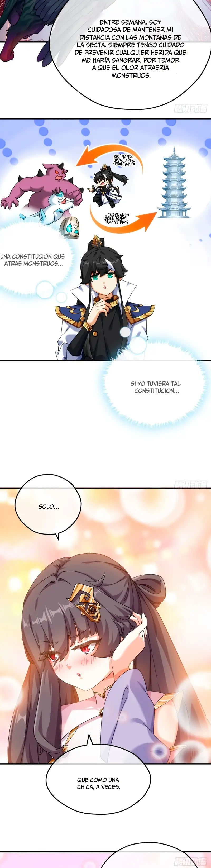 ¡Por favor mata al demonio! ¡Joven maestro! - Capítulo 51 - Página 16 - LectorTMOo