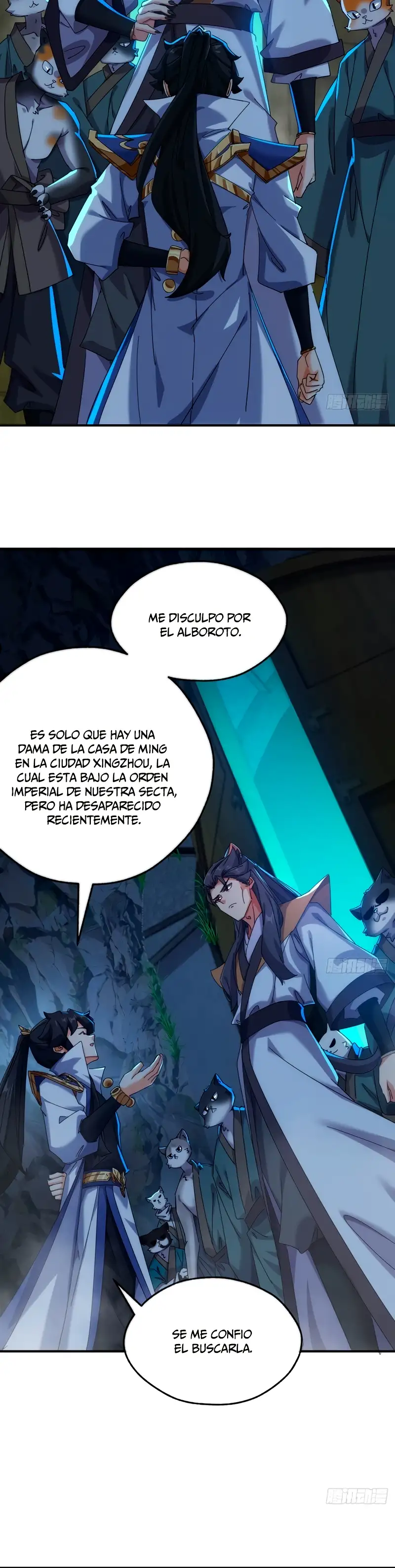 ¡Por favor mata al demonio! ¡Joven maestro! - Capítulo 54 - Página 21 - LectorTMOo