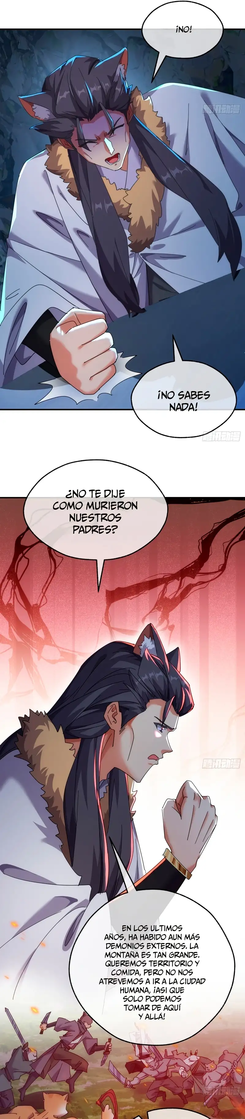 ¡Por favor mata al demonio! ¡Joven maestro! - Capítulo 55 - Página 14 - LectorTMOo