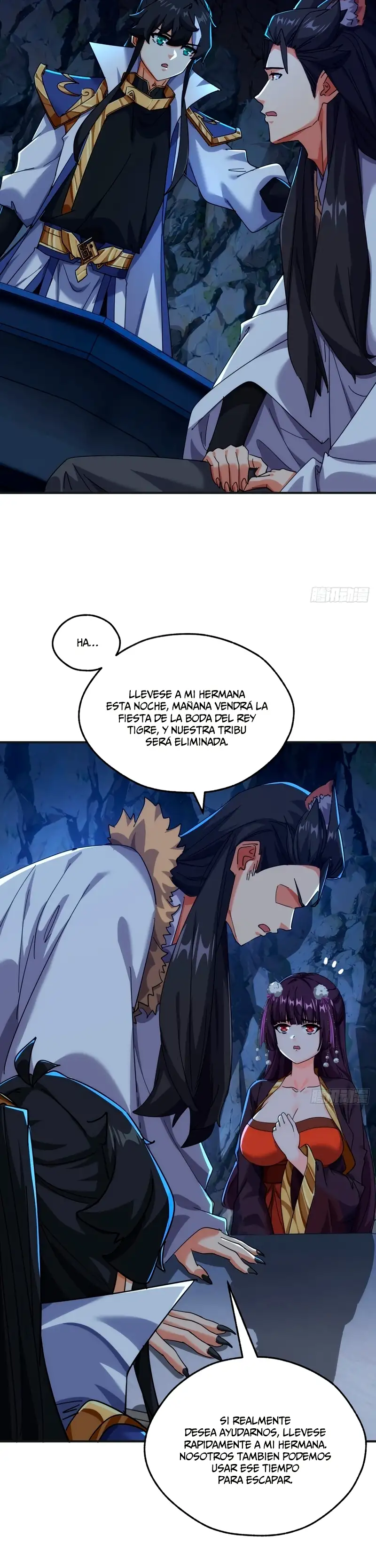 ¡Por favor mata al demonio! ¡Joven maestro! - Capítulo 55 - Página 21 - LectorTMOo