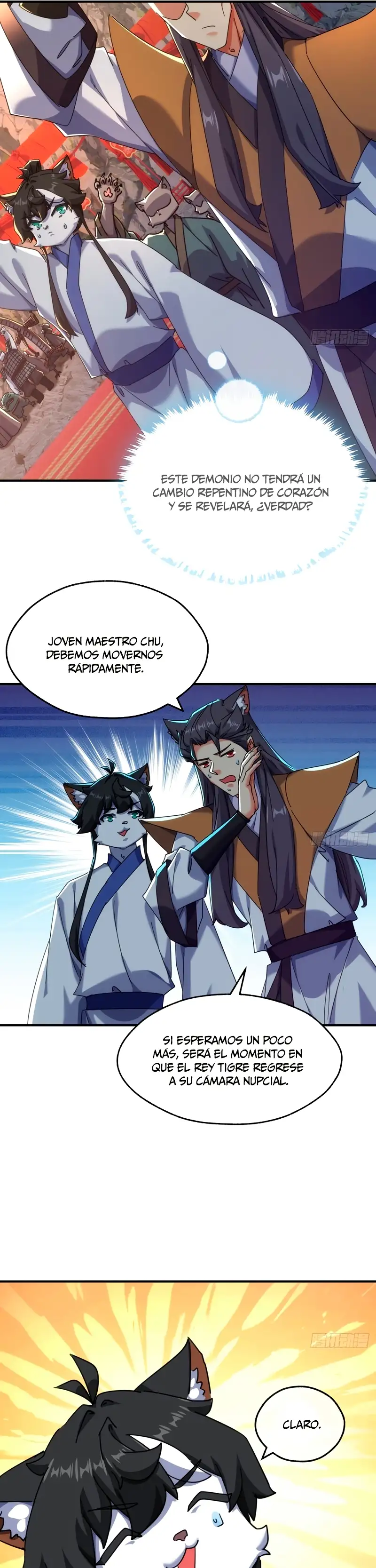 ¡Por favor mata al demonio! ¡Joven maestro! - Capítulo 57 - Página 9 - LectorTMOo