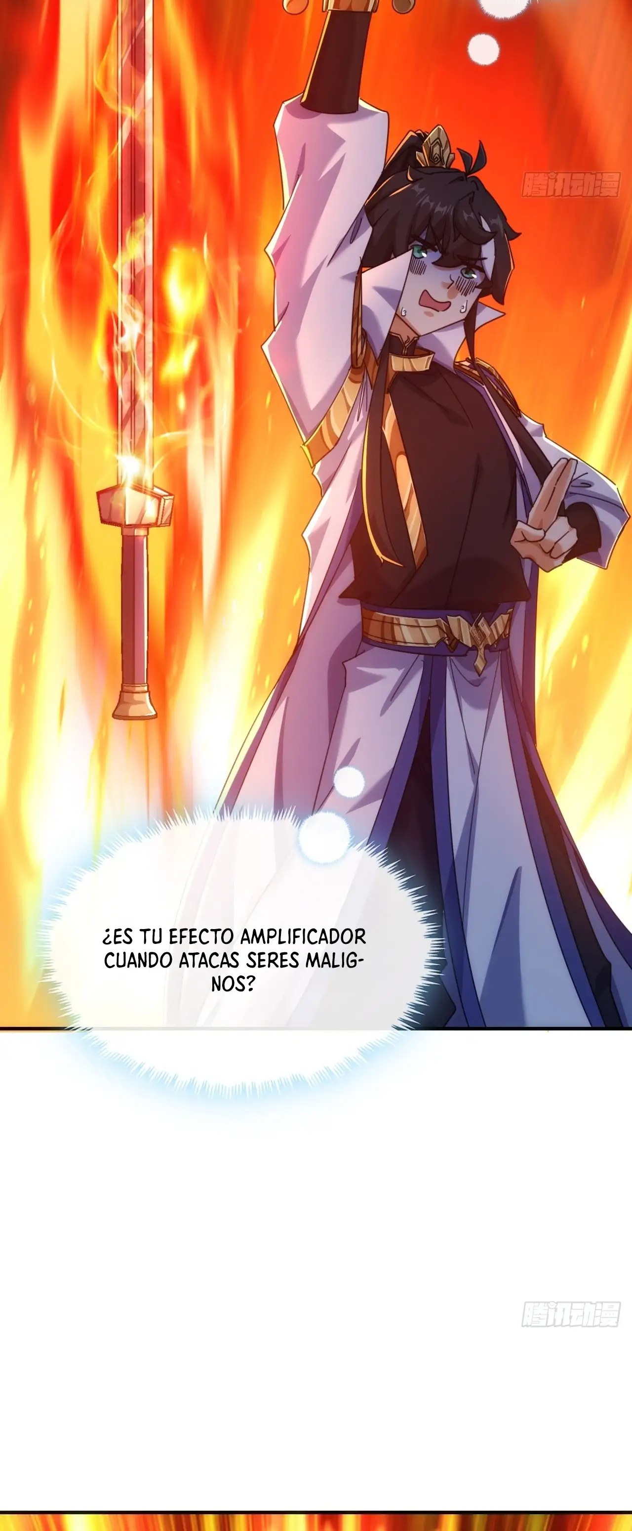 ¡Por favor mata al demonio! ¡Joven maestro! - Capítulo 59 - Página 9 - LectorTMOo