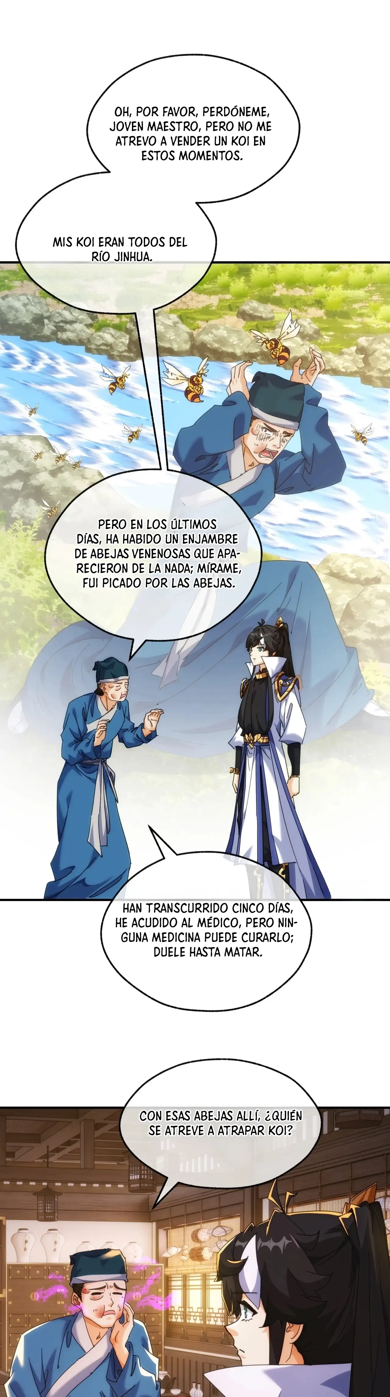 ¡Por favor mata al demonio! ¡Joven maestro! - Capítulo 65 - Página 7 - LectorTMOo