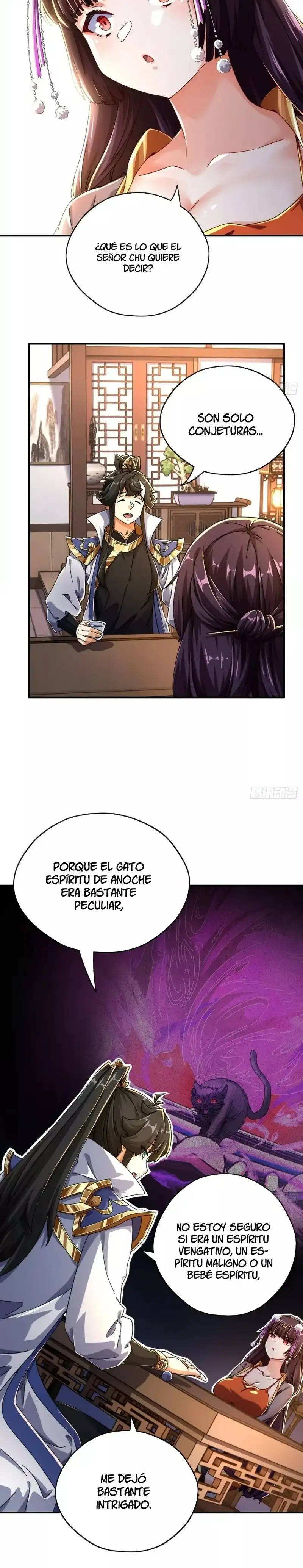 ¡Por favor mata al demonio! ¡Joven maestro! - Capítulo 7 - Página 4 - LectorTMOo