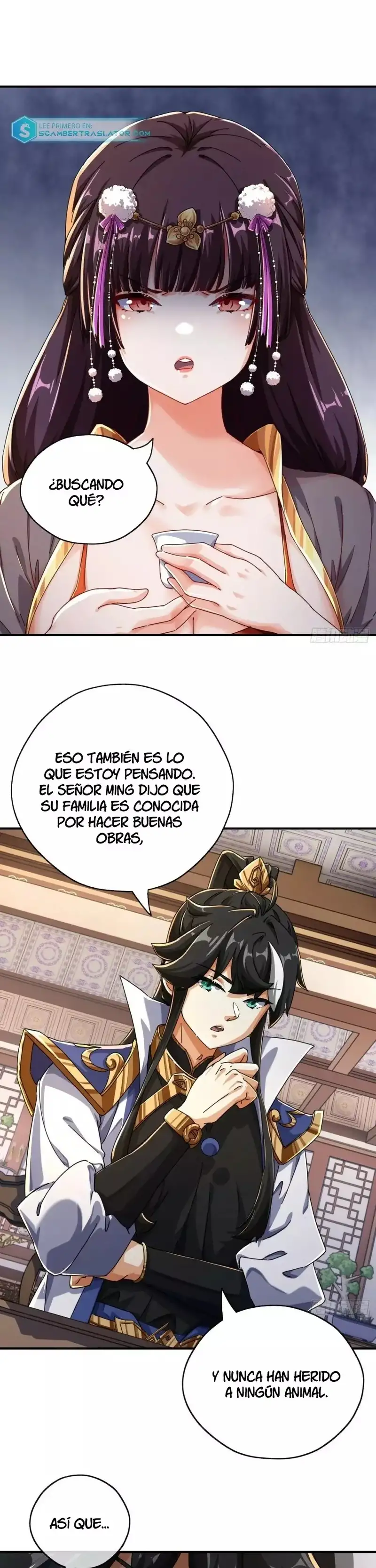¡Por favor mata al demonio! ¡Joven maestro! - Capítulo 7 - Página 8 - LectorTMOo