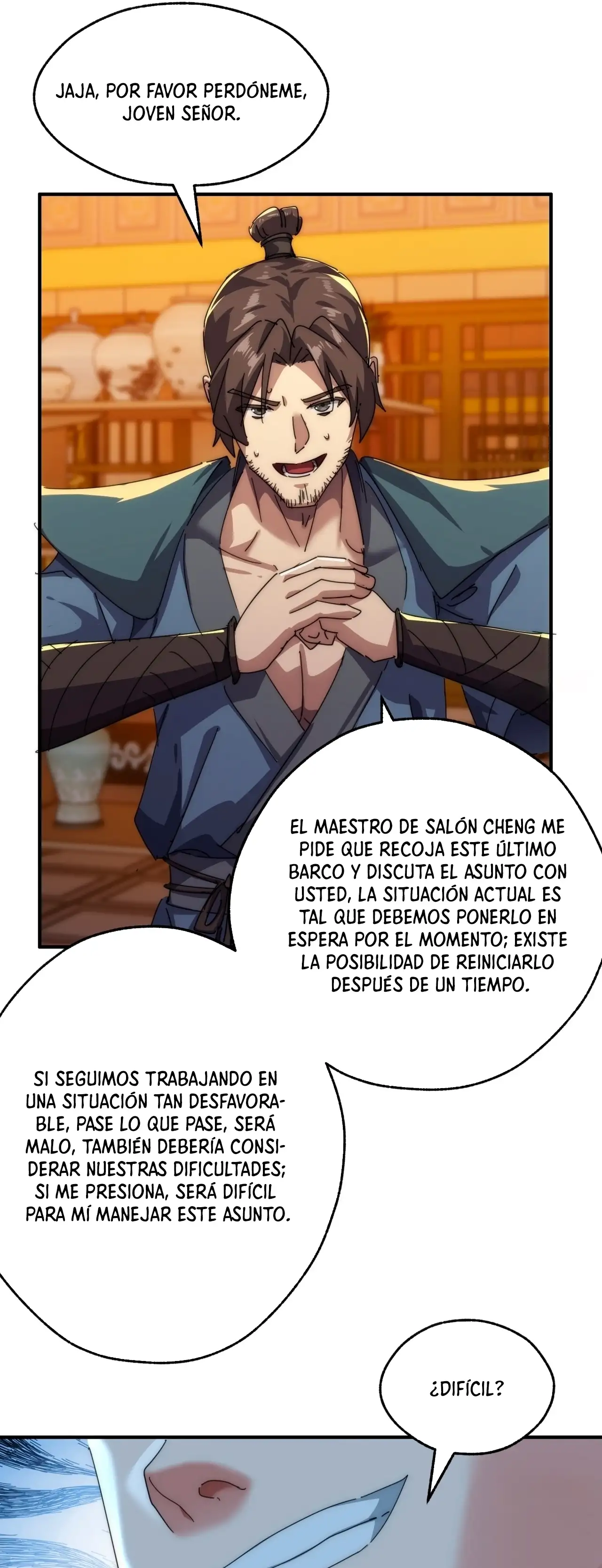 ¡Por favor mata al demonio! ¡Joven maestro! - Capítulo 76 - Página 32 - LectorTMOo