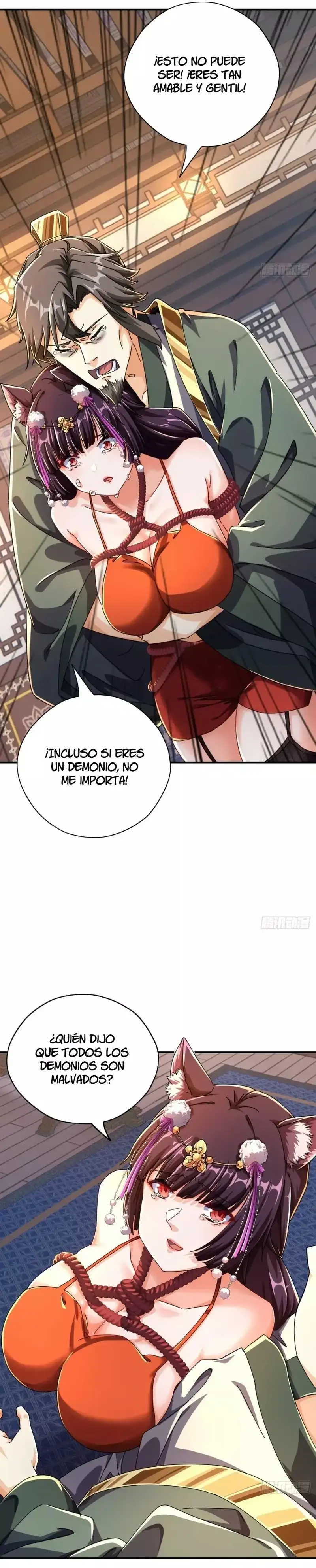 ¡Por favor mata al demonio! ¡Joven maestro! - Capítulo 8 - Página 12 - LectorTMOo