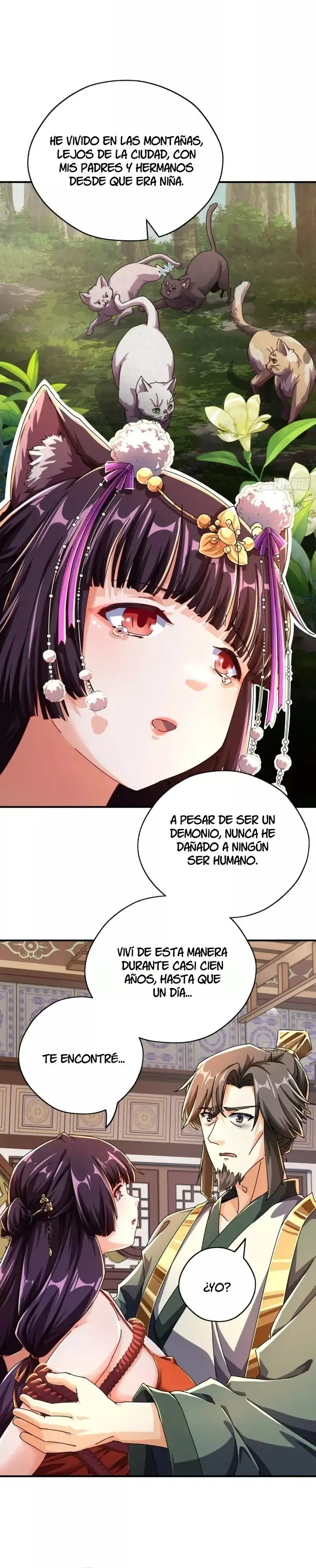 ¡Por favor mata al demonio! ¡Joven maestro! - Capítulo 8 - Página 13 - LectorTMOo